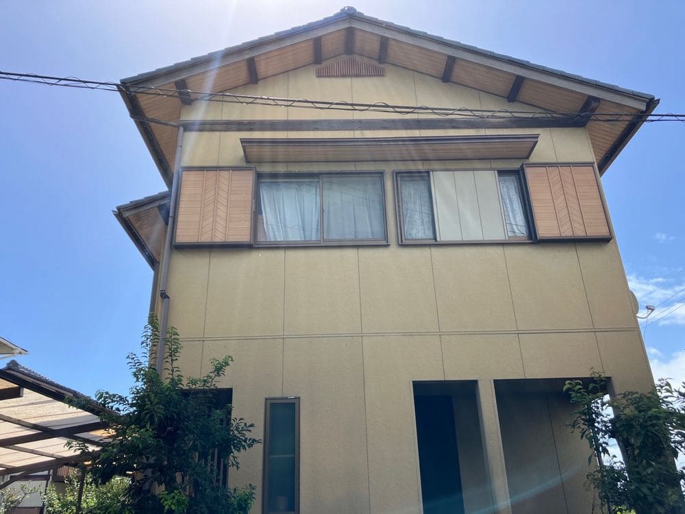 生駒市南旭が丘O様_施工前_外壁全体 (2) 生駒市 外壁塗装 リペイント匠