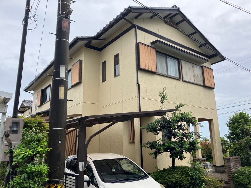 生駒市南旭が丘O様_施工後_外壁全体 (1) 生駒市 外壁塗装 リペイント匠