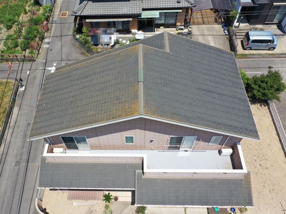 生駒市南長太町O様_施工前_屋根全体 生駒市 外壁塗装 リペイント匠