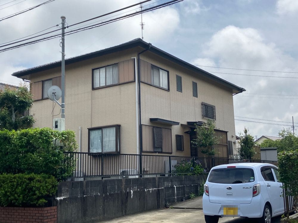 生駒市郡山町G様_002_施工前_外壁全体 (1) 生駒市 外壁塗装 リペイント匠