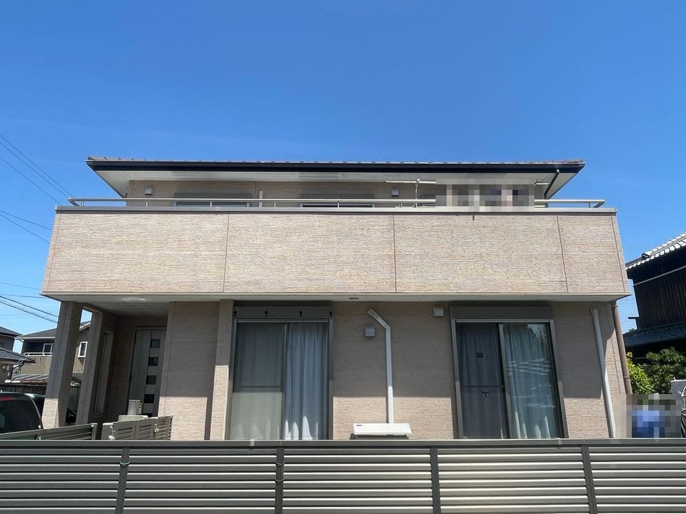生駒市長太旭町K様_施工前_外壁全体 (1) 生駒市 外壁塗装 リペイント匠