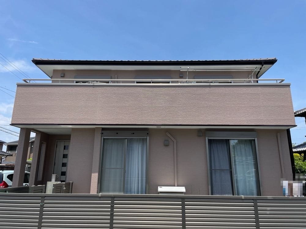 生駒市長太旭町K様_施工後_外壁全体 (3) 生駒市 外壁塗装 リペイント匠