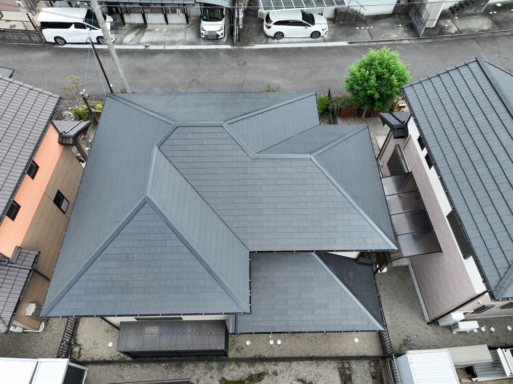 奈良市夢が丘Y様_施工後_屋根全体 奈良市 外壁塗装 リペイント匠