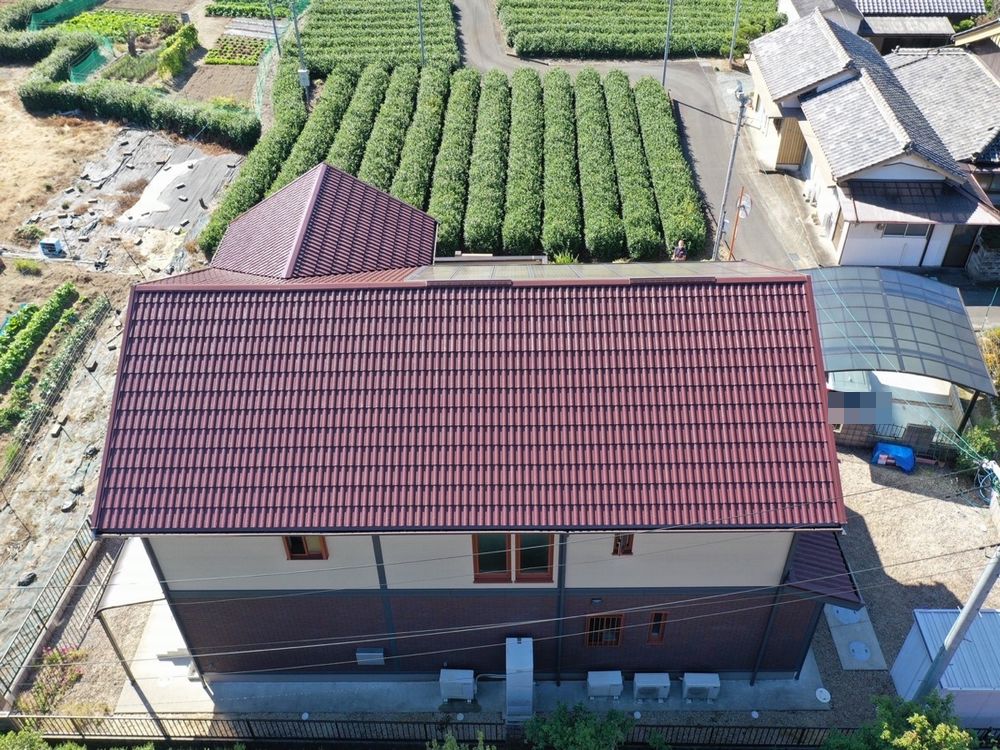 生駒市 屋根塗装 リペイント匠