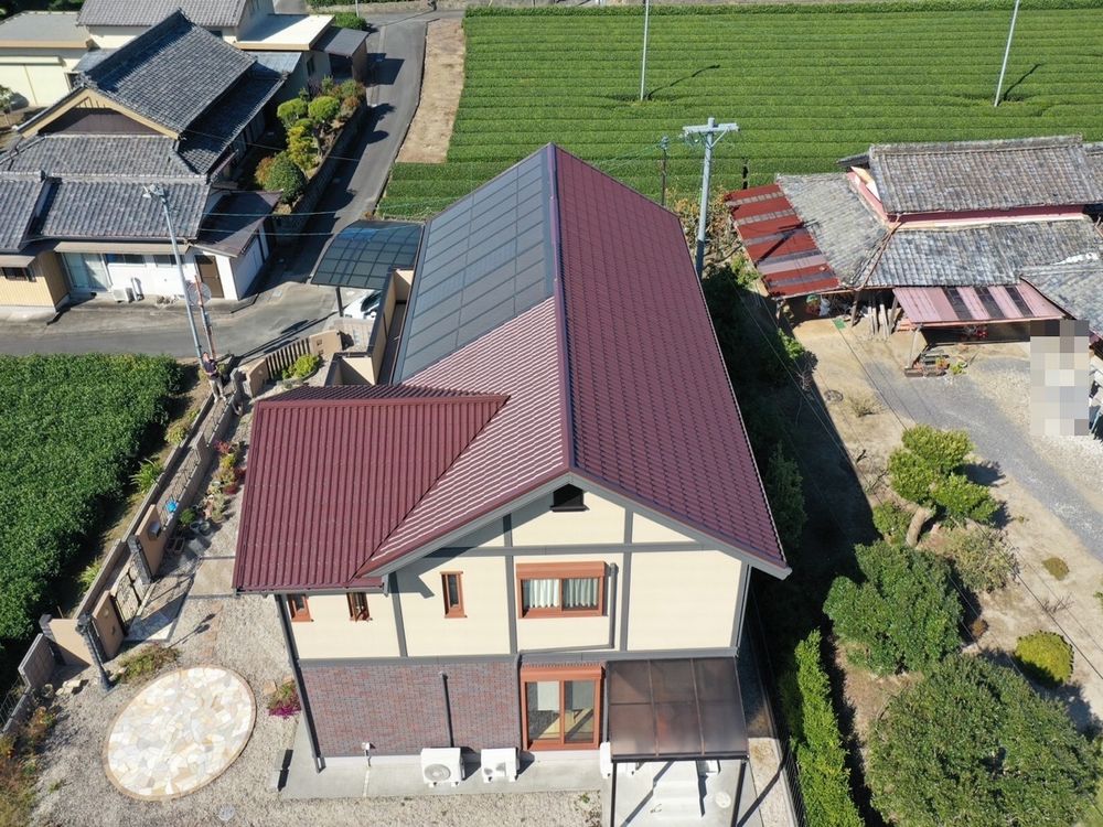 生駒市 屋根塗装 リペイント匠