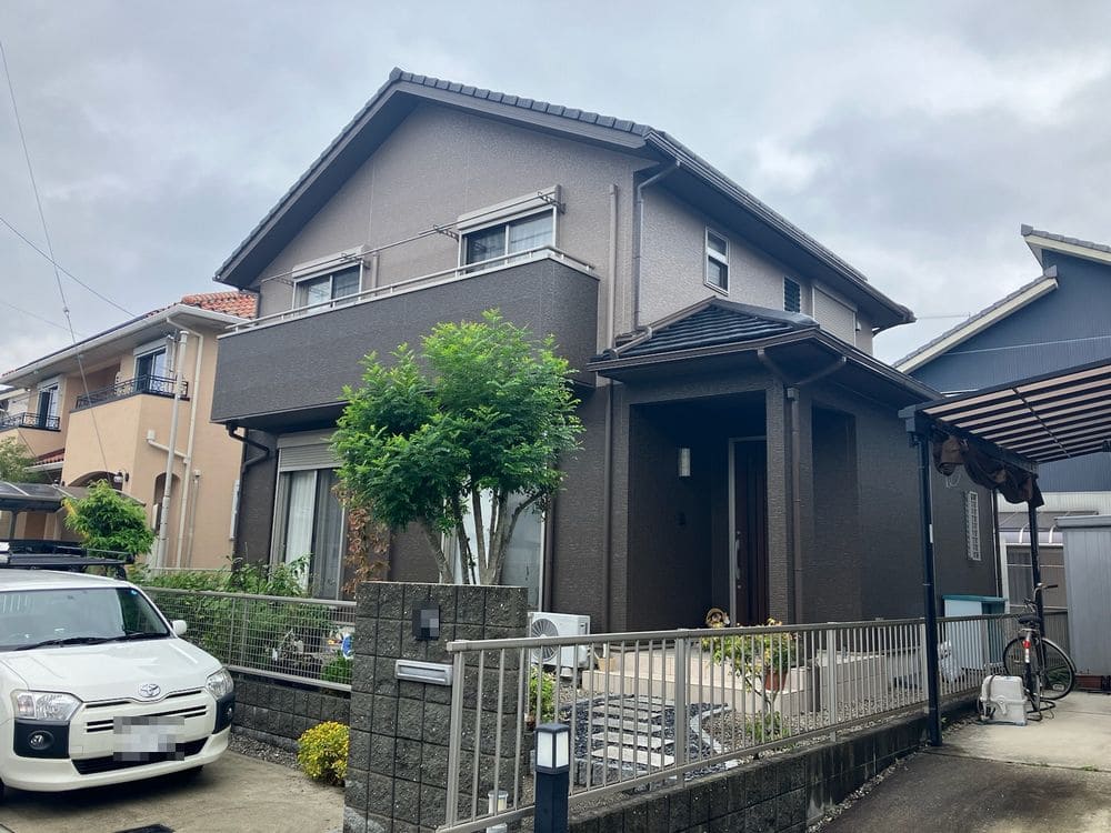 奈良市夢が丘O様_施工後_外壁全体 (3) 奈良市 外壁塗装 リペイント匠