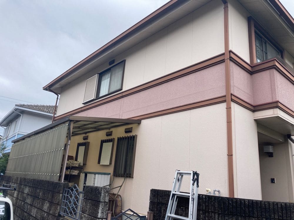 奈良市片田新町M様_施工前_外壁全体 (1) 奈良市 外壁塗装 リペイント匠