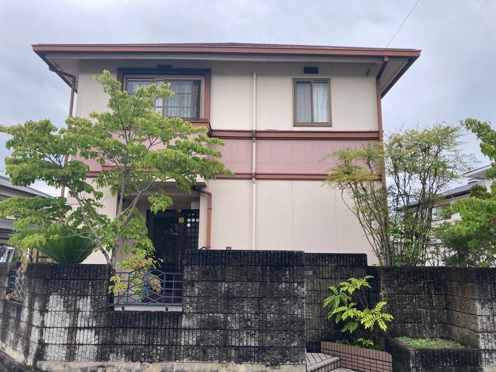 奈良市片田新町M様_施工前_外壁全体 (3) 奈良市 外壁塗装 リペイント匠