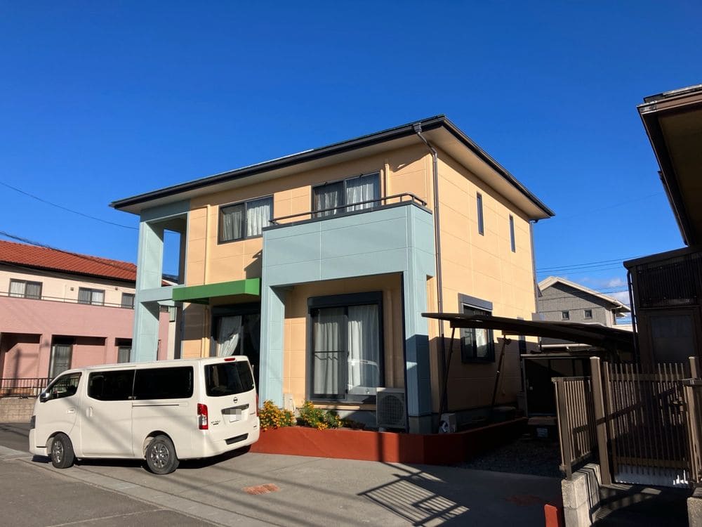 生駒市北玉垣町F様_施工後_外壁全体 (3) 生駒市 外壁塗装 リペイント匠