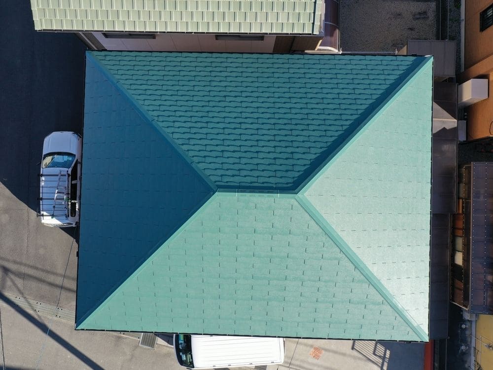 生駒市北玉垣町F様_施工後_屋根全体 生駒市 外壁塗装 リペイント匠