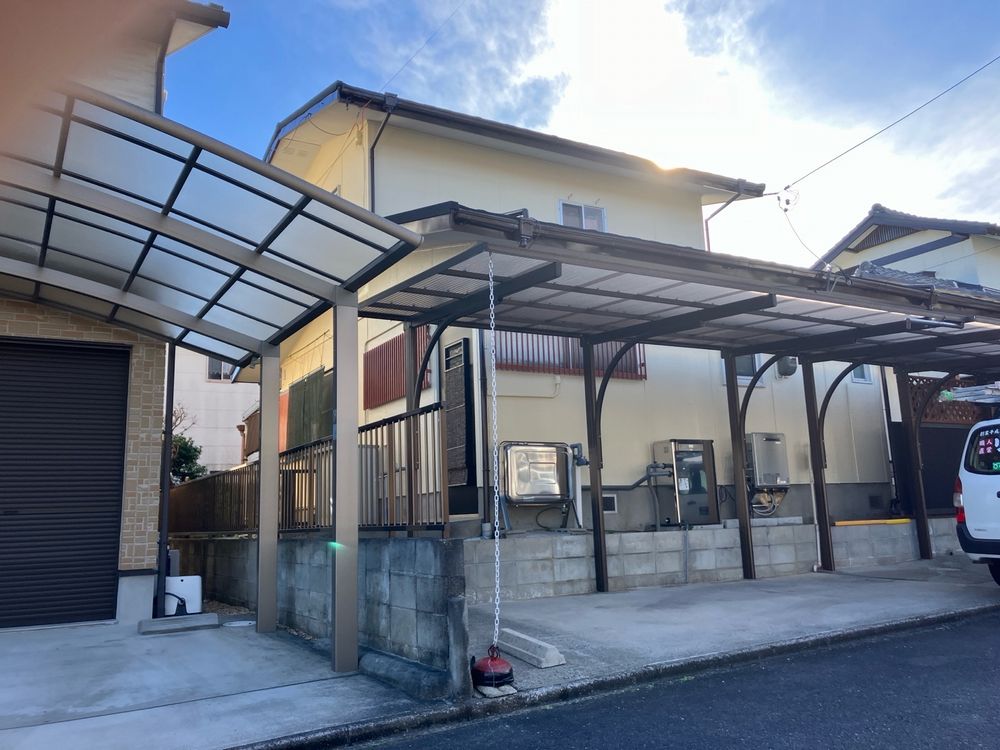 生駒市国府町I様_施工後_外壁全体 (2) 生駒市 外壁塗装 リペイント匠