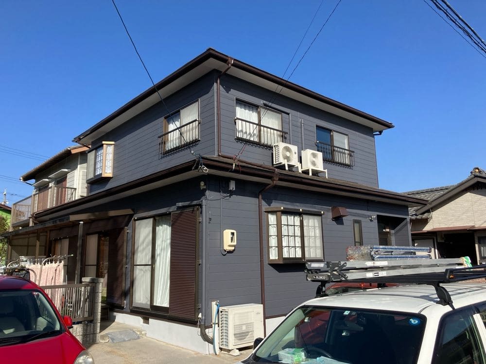 生駒市東磯山K様_施工後_外壁全体 (1) 生駒市 外壁塗装 リペイント匠