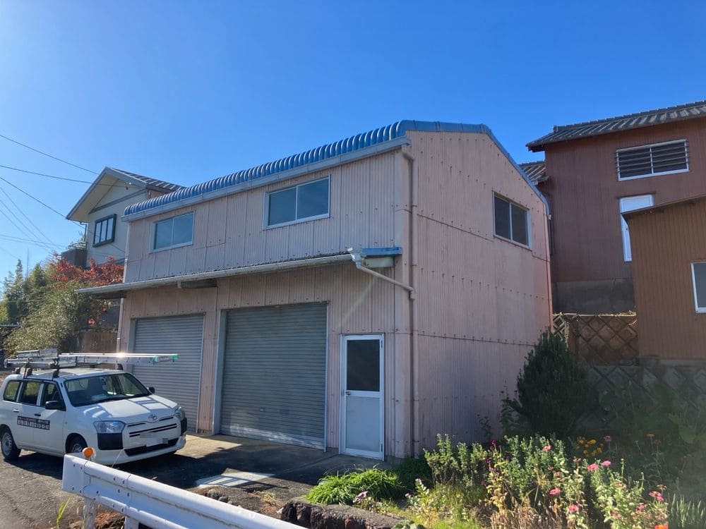 生駒市秋永町I様_施工前_外壁全体 (2) 生駒市 外壁塗装 リペイント匠