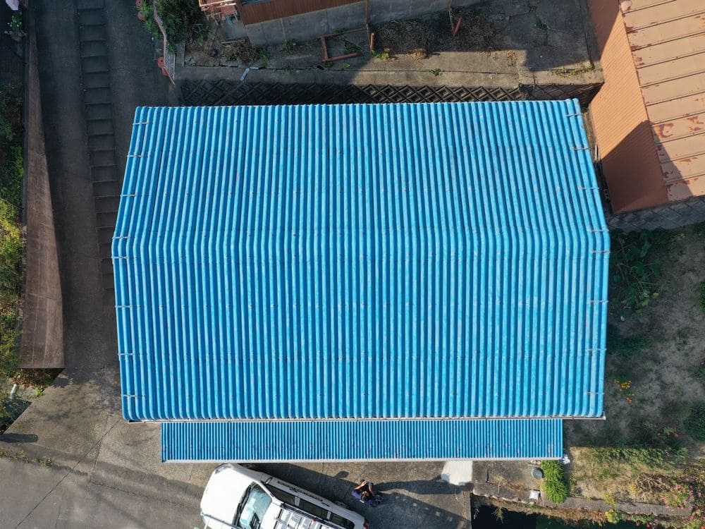生駒市秋永町I様_施工前_屋根全体 生駒市 外壁塗装 リペイント匠