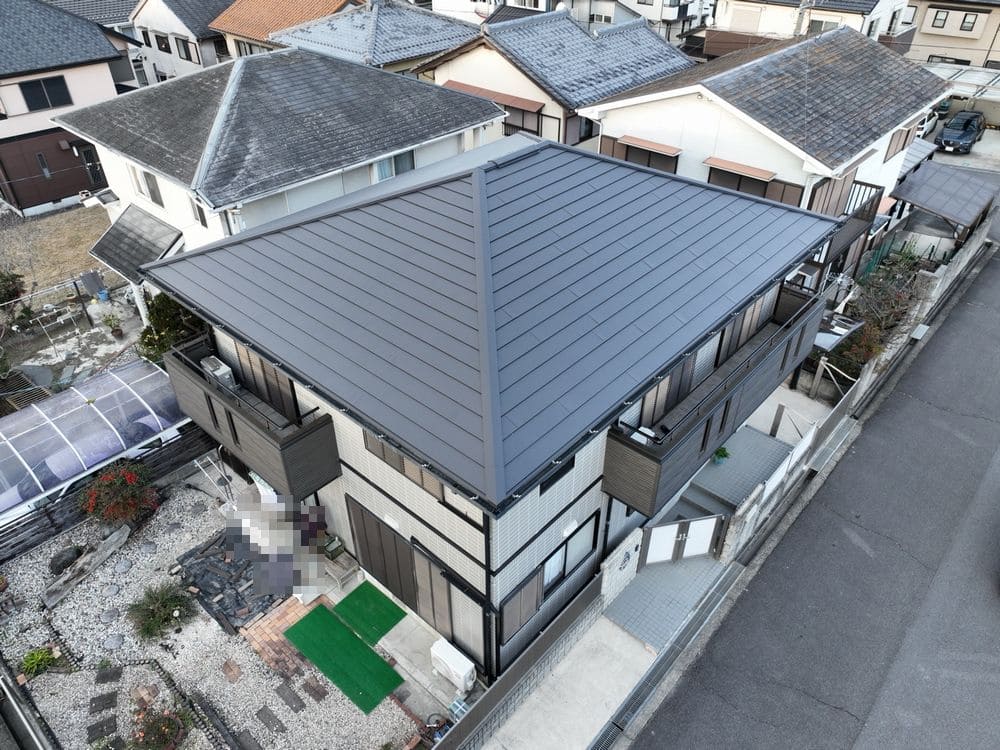 橿原市 屋根工事 リペイント匠