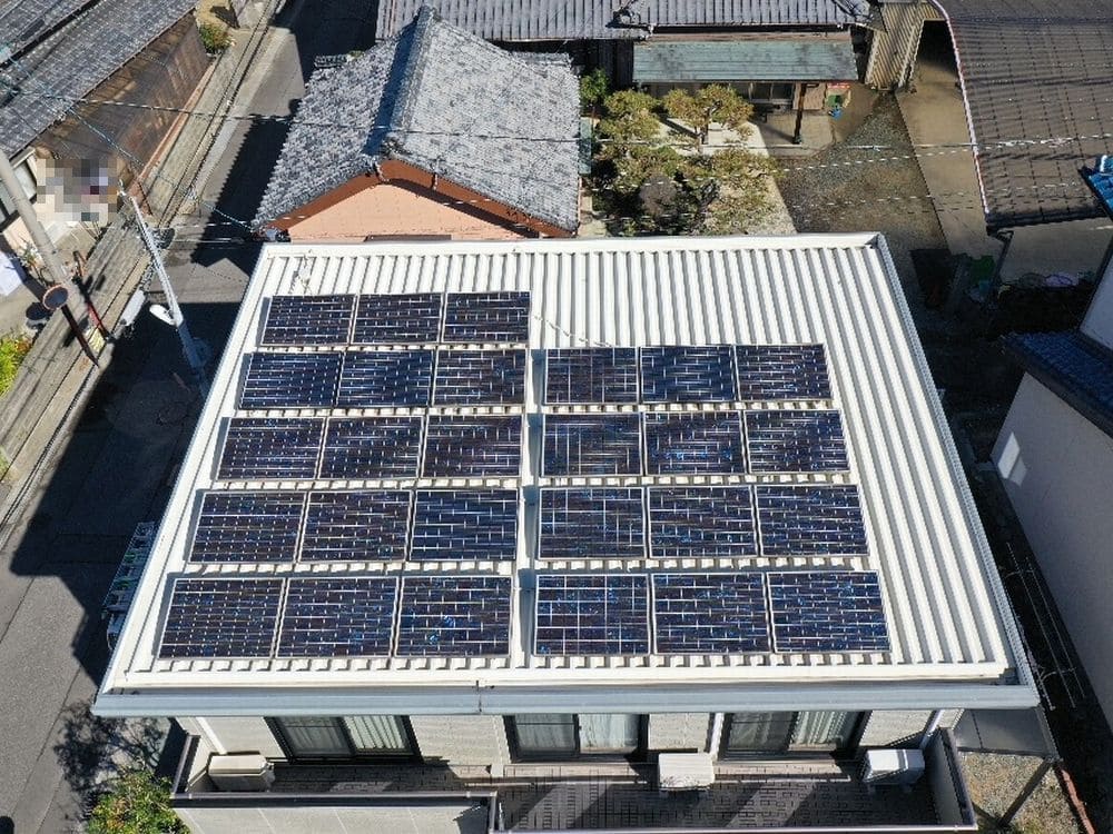 奈良市河芸町S様_屋根全体_施工前 奈良市 外壁塗装 リペイント匠