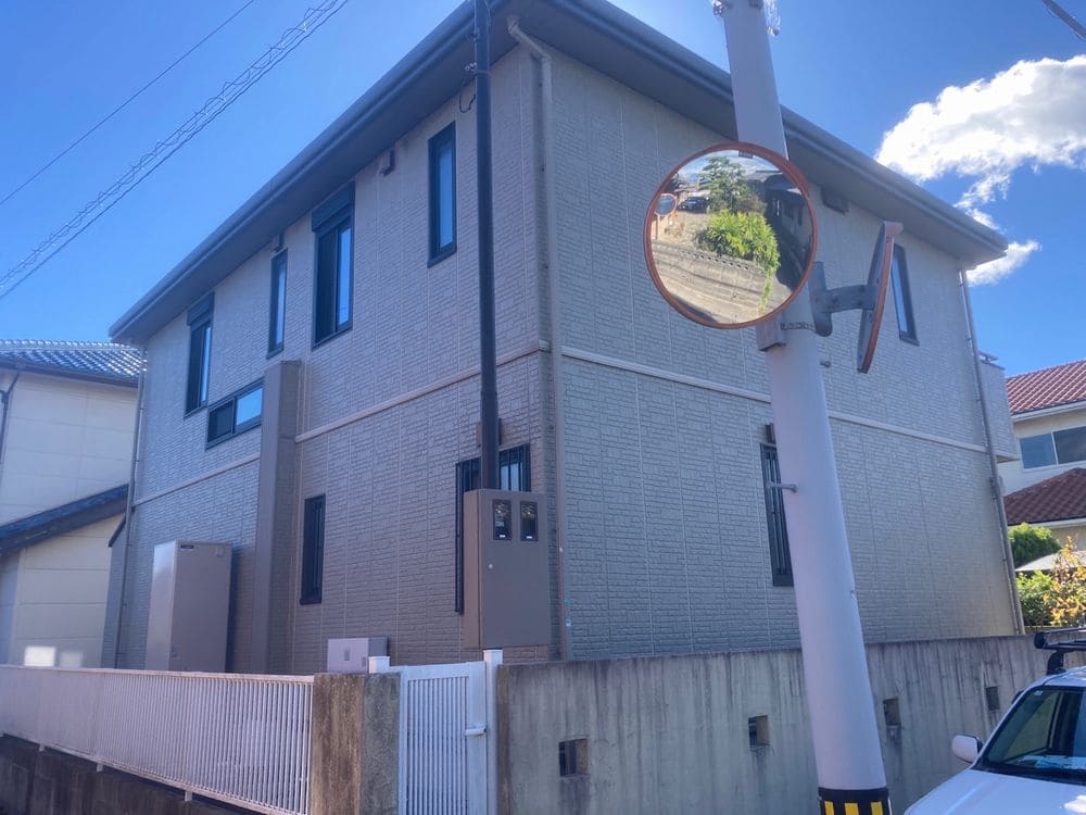 奈良市河芸町S様_施工前_外壁全体 (2) 奈良市 外壁塗装 リペイント匠
