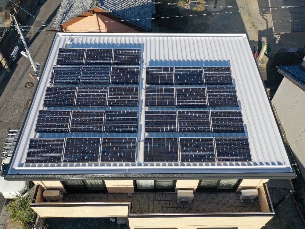 奈良市河芸町S様_施工後_屋根全体 奈良市 外壁塗装 リペイント匠