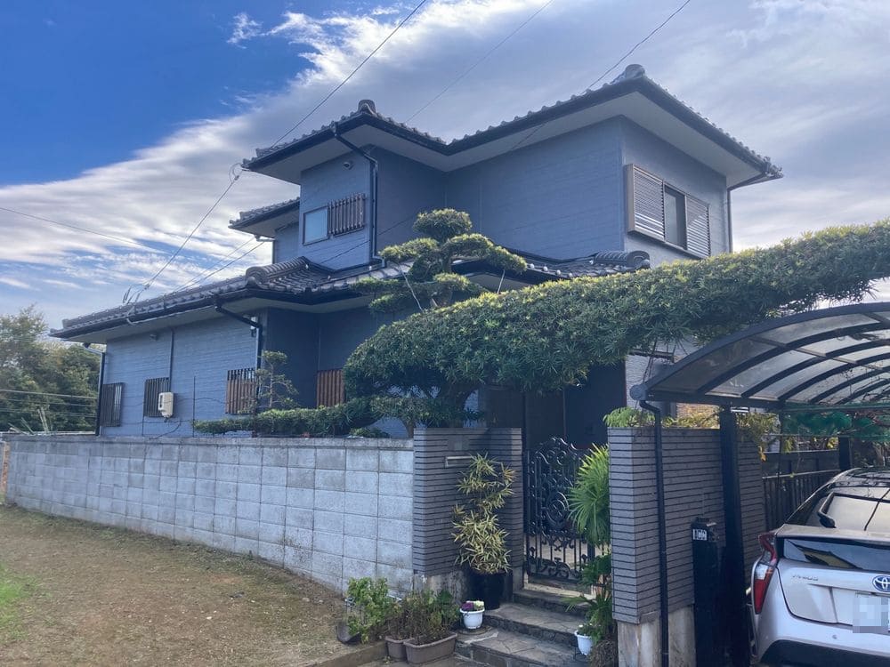 奈良市牧町I様_施工後_外壁全体 (1) 奈良市 外壁塗装 リペイント匠
