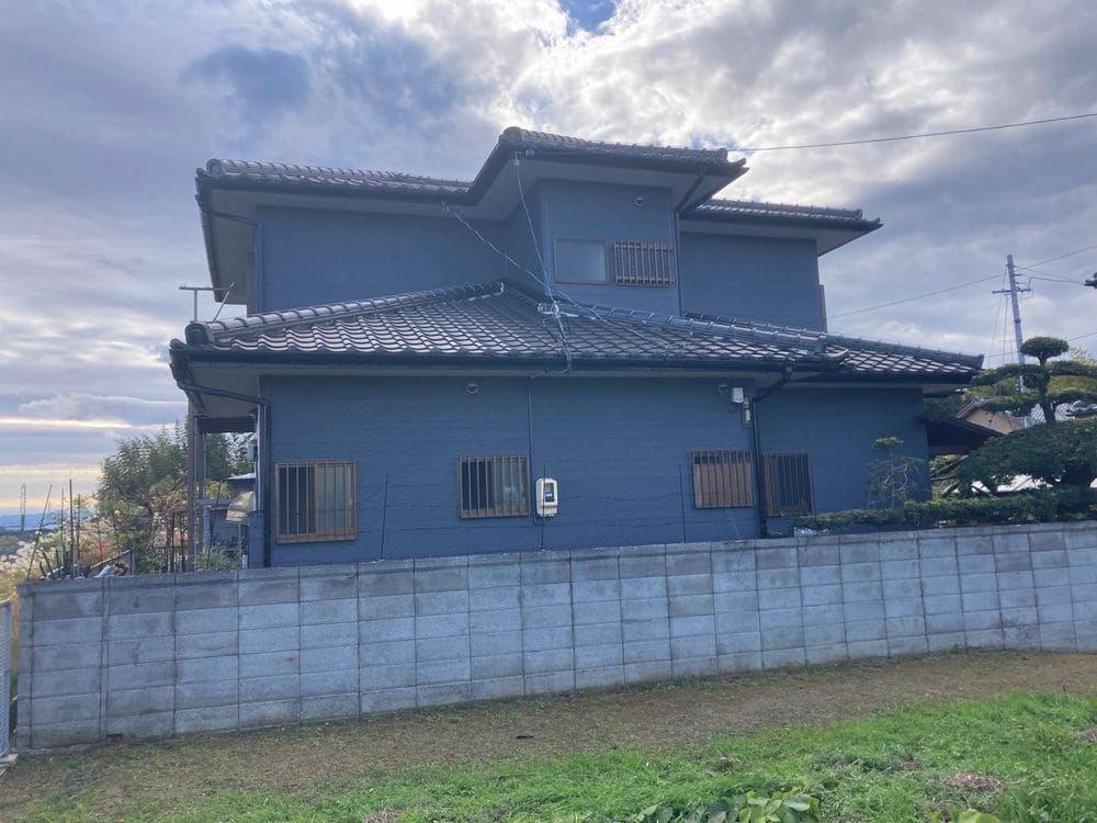 奈良市牧町I様_施工後_外壁全体 (2) 奈良市 外壁塗装 リペイント匠
