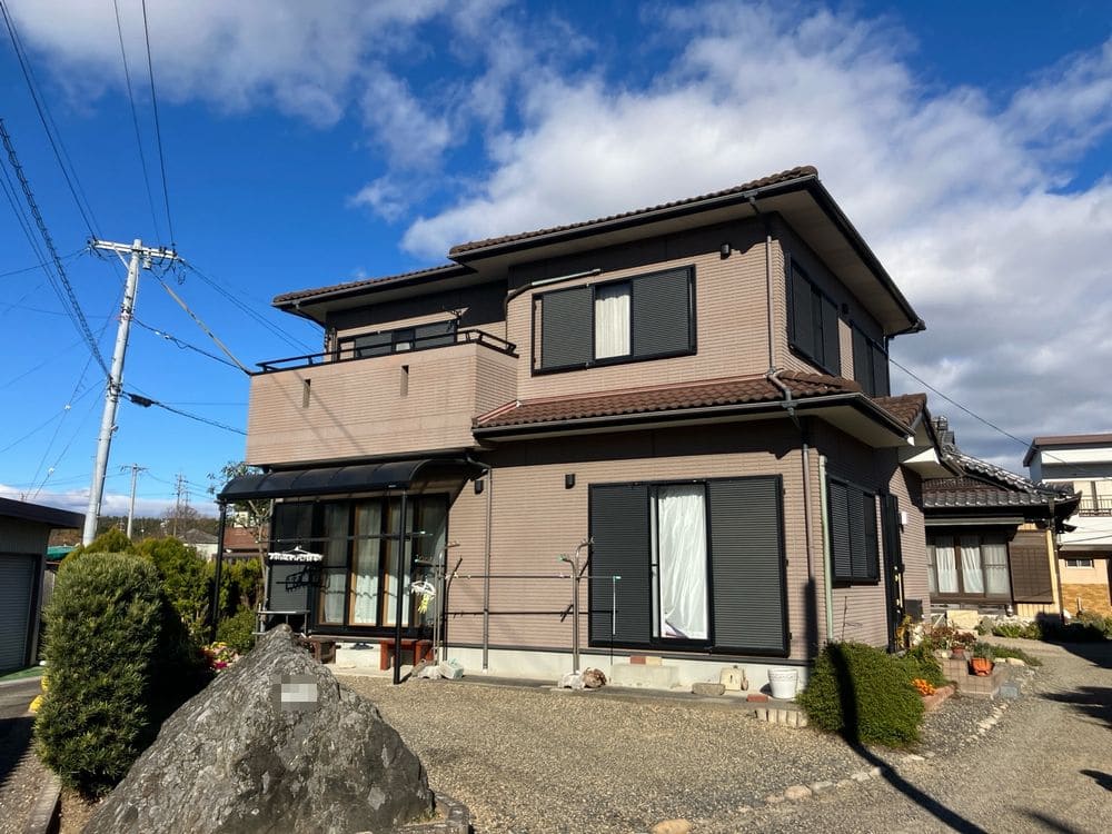 生駒市一之宮M様_施工前_外壁全体 (2) 生駒市 外壁塗装 リペイント匠