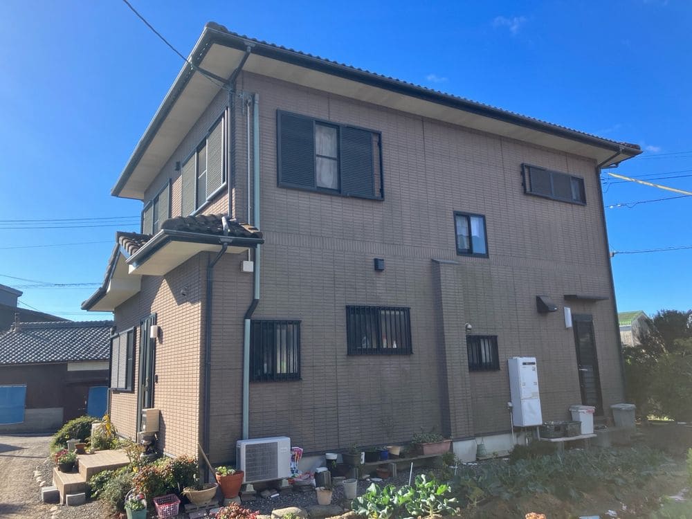 生駒市一之宮M様_施工前_外壁全体 (3) 生駒市 外壁塗装 リペイント匠