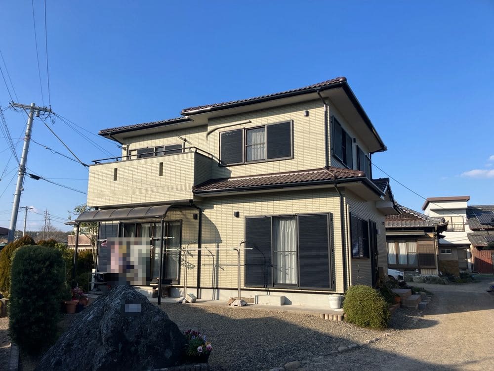 生駒市一之宮M様_施工後_外壁全体 (2) 生駒市 外壁塗装 リペイント匠