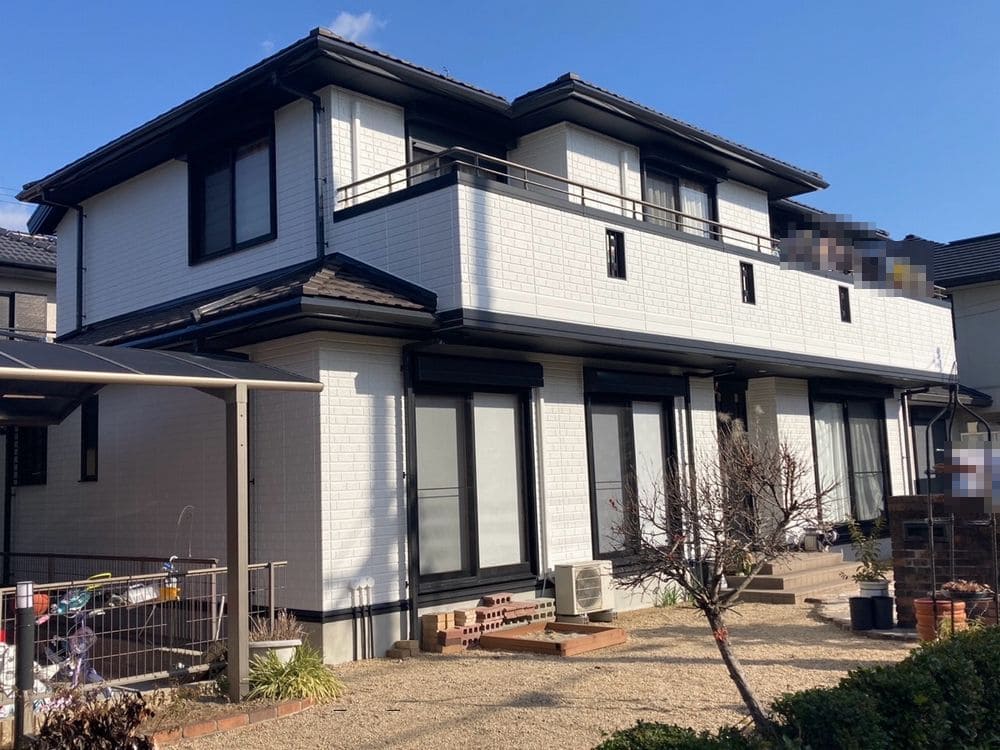 生駒市郡山M様_施工後_外壁全体 (3) 生駒市 外壁塗装 リペイント匠
