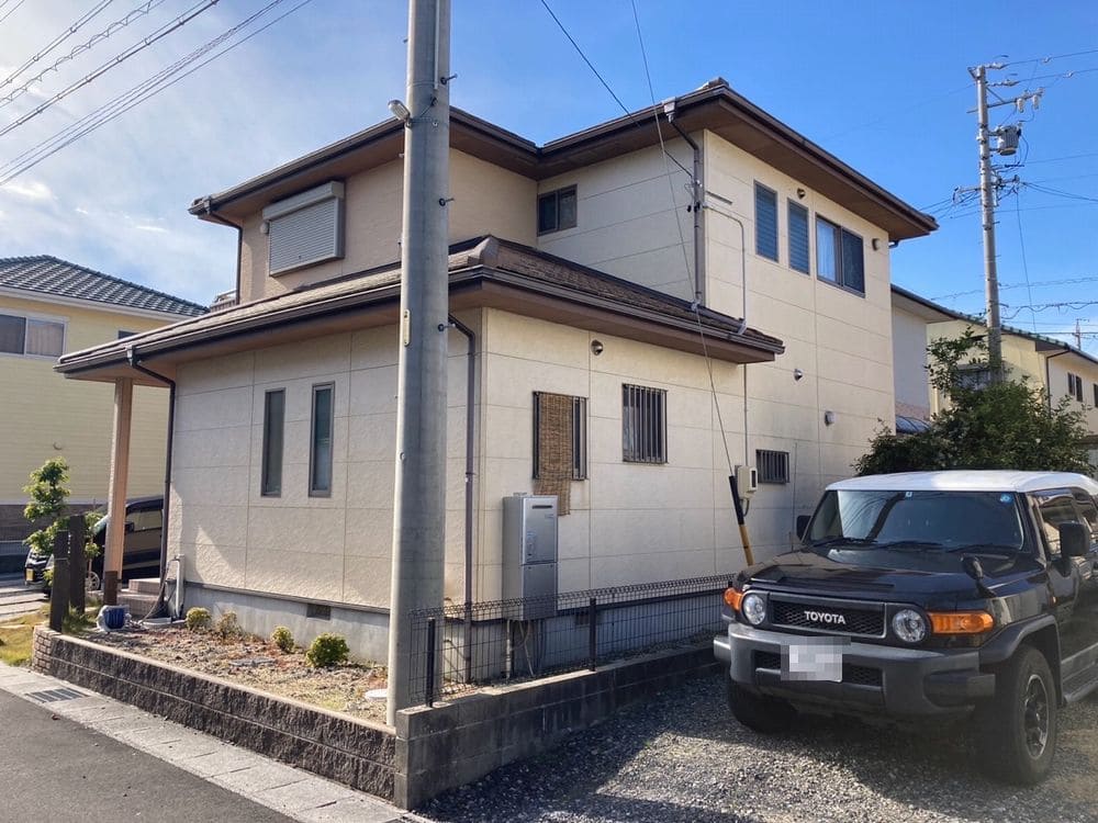 生駒市長太栄町B様_施工前_外壁全体 (1) 生駒市 外壁塗装 リペイント匠