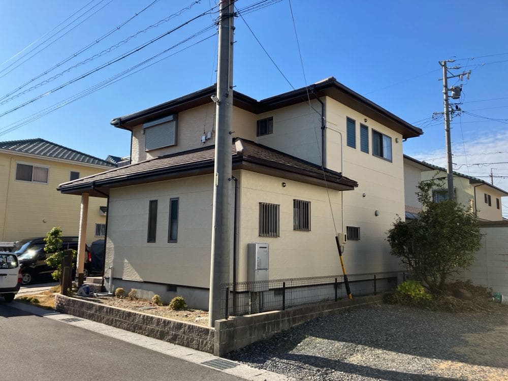 生駒市長太栄町B様_施工後_外壁全体 (1) 生駒市 外壁塗装 リペイント匠