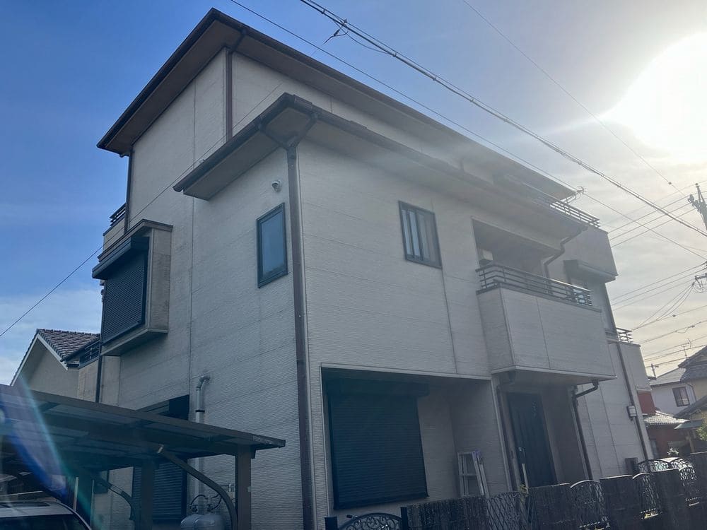 H様橿原市_施工前_外壁全体(3) 橿原市 外壁塗装 リペイント匠