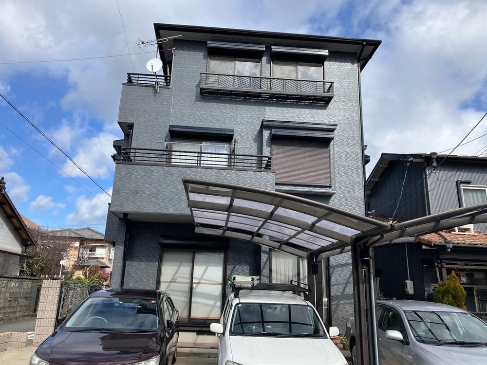 H様橿原市_施工後_外壁全体(1) 橿原市 外壁塗装 リペイント匠