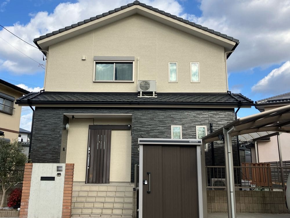 N様(多気郡)_施工後_外壁全体 多気郡の外壁塗装をリペイント匠が施工した写真