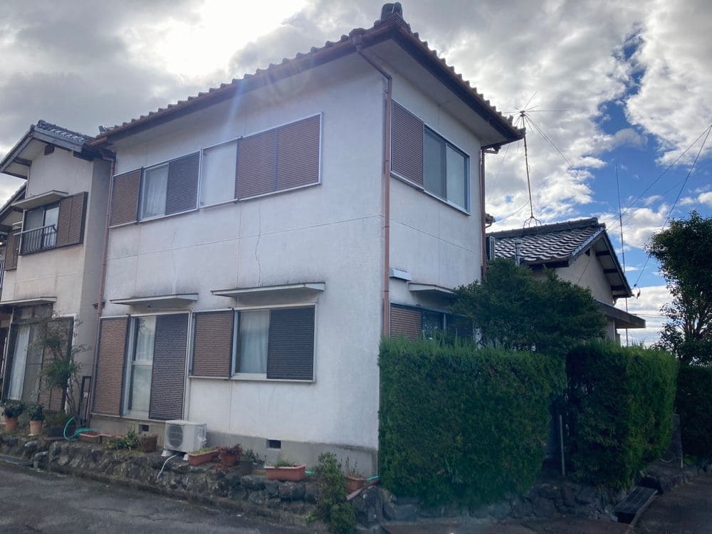 橿原市東高倉F様_施工前_外壁全体 (3) 橿原市 外壁塗装 リペイント匠