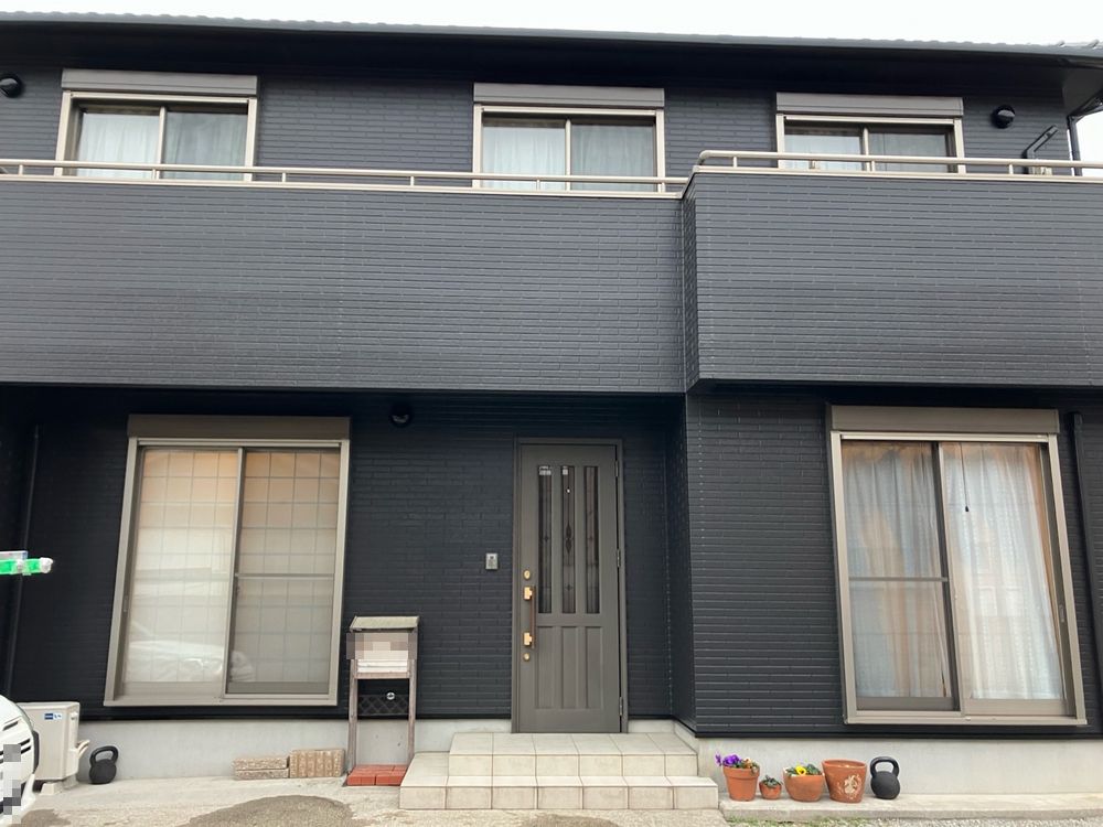 奈良市別名I様_施工後_外壁全体 (1) 奈良市 外壁塗装 リペイント匠