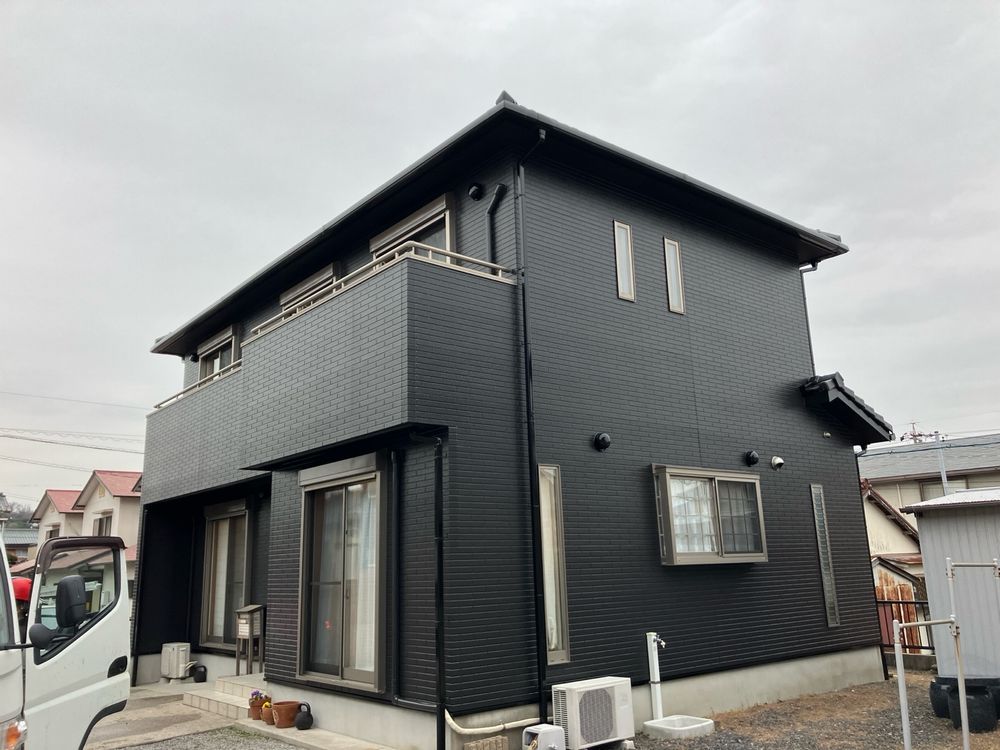奈良市別名I様_施工後_外壁全体 (3) 奈良市 外壁塗装 リペイント匠