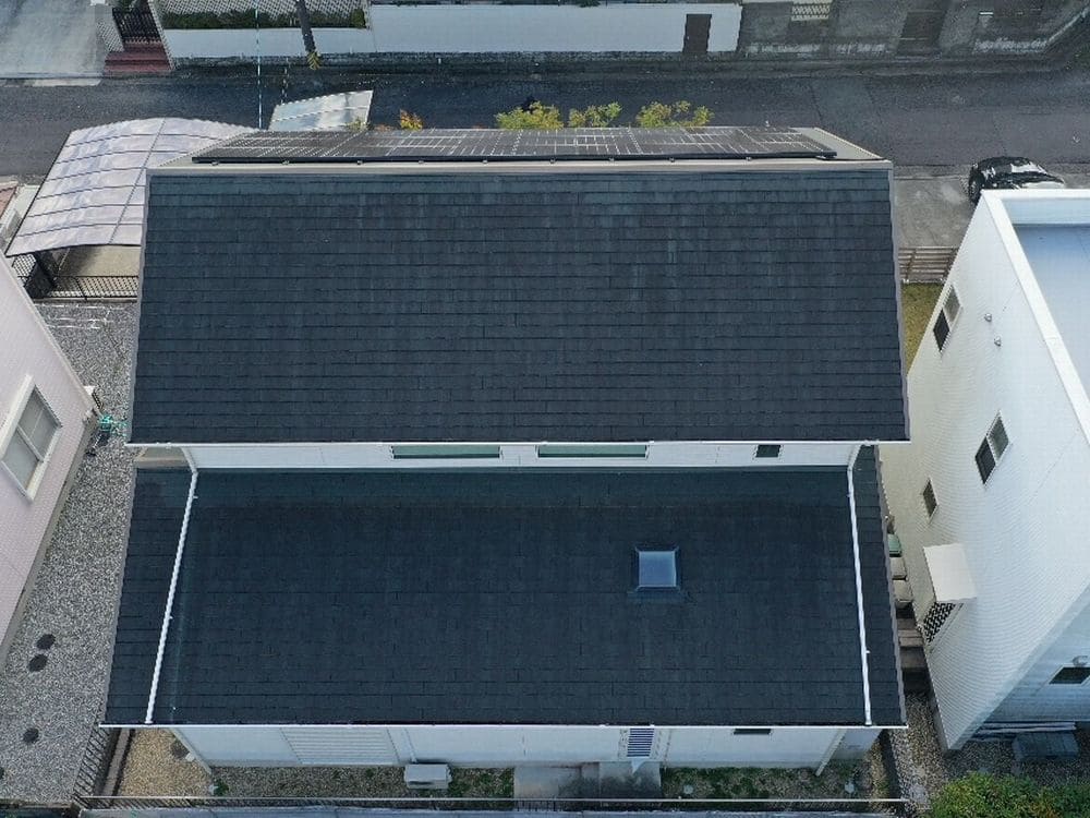 屋根施工前 奈良市 外壁塗装 リペイント匠
