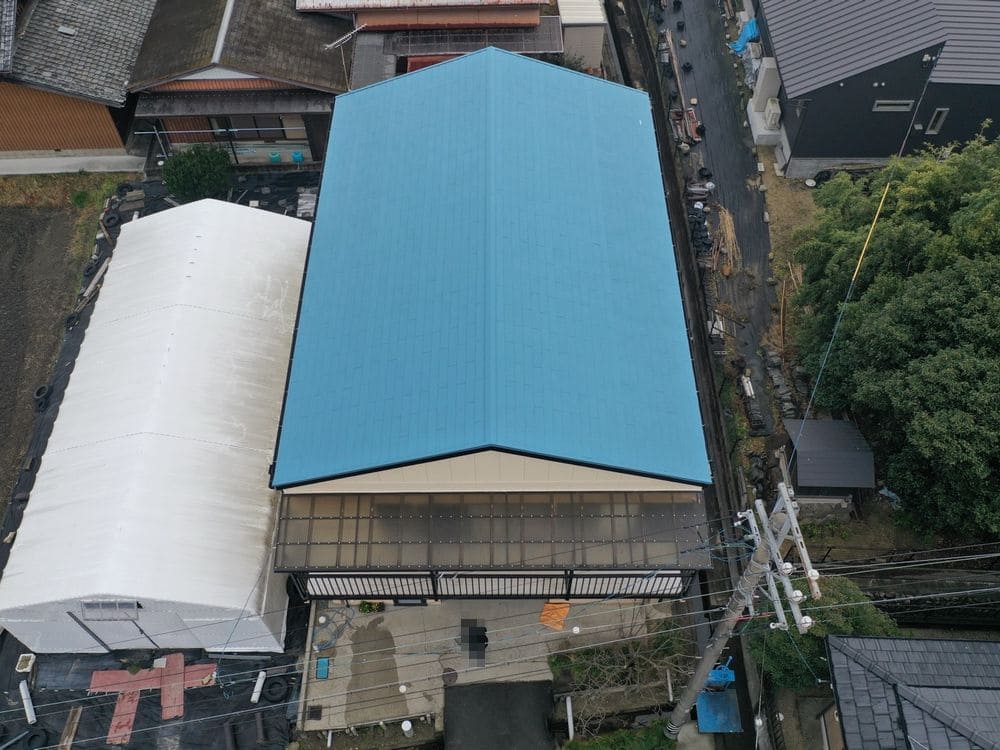 施工後_屋根全体 生駒市 外壁塗装 リペイント匠