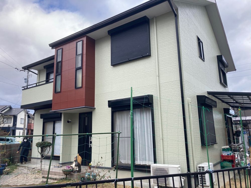 奈良市一志町H様_施工後_外壁全体 (3) 奈良市 外壁塗装 リペイント匠