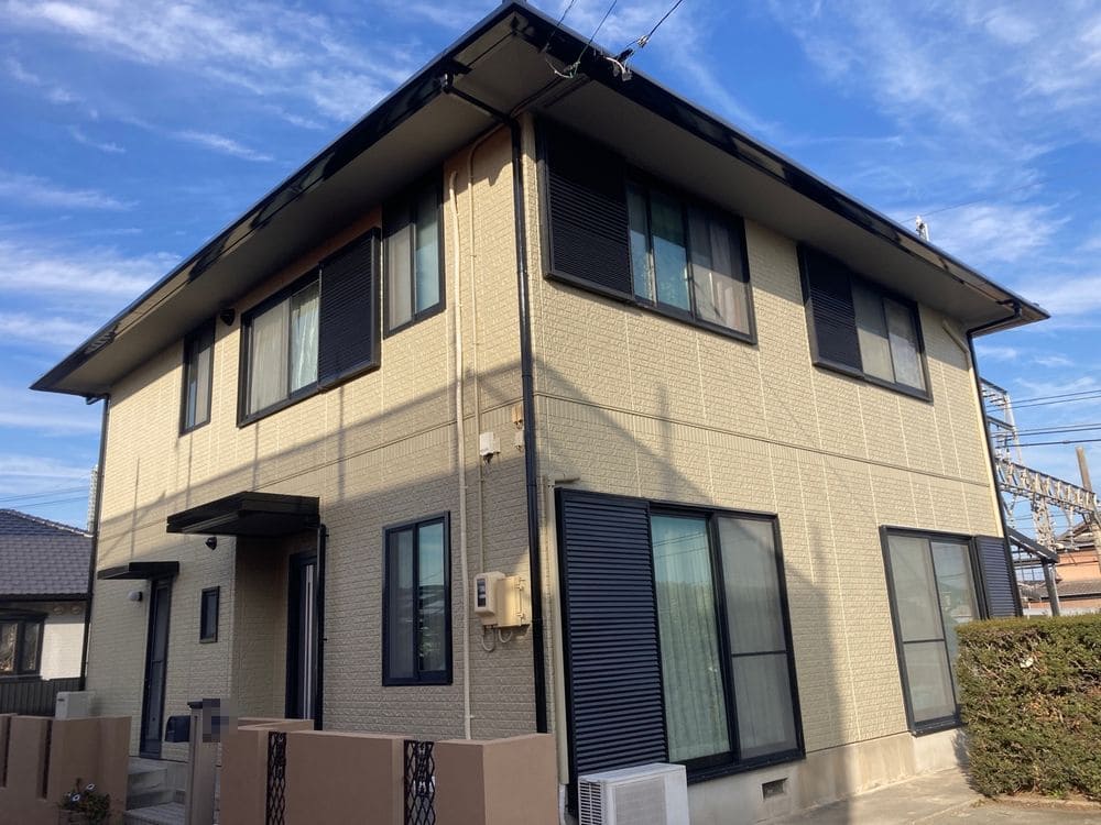 奈良市牧町H様_外壁全体 (2) 奈良市 外壁塗装 リペイント匠