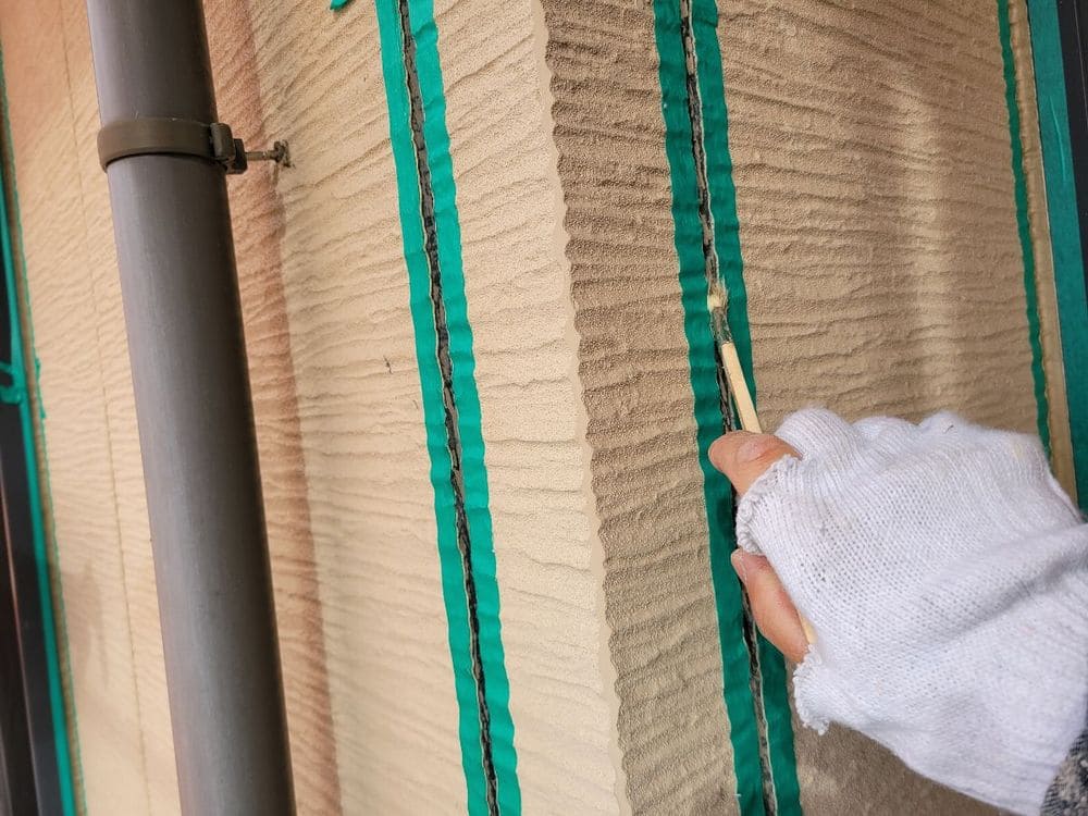 奈良市高茶屋小森町H様_プライマー塗布 (1) 奈良市 外壁塗装 リペイント匠