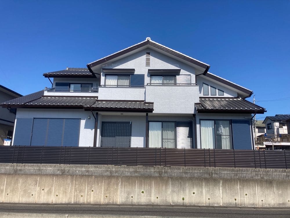 奈良市高茶屋小森町H様_施工写真_外壁全体 (4) 奈良市 外壁塗装 リペイント匠
