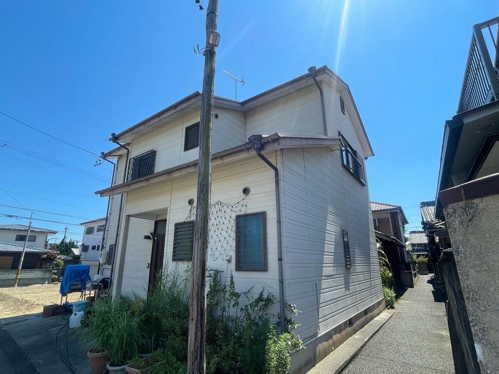 生駒市寺家T様_施工前_外壁全体 (3) 生駒市 外壁塗装 リペイント匠