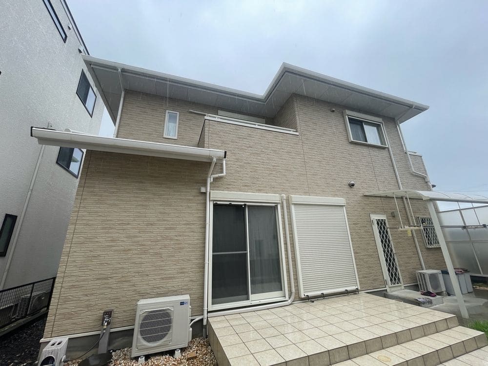 生駒市江島町M様_施工前_外壁全体 (3) 生駒市 外壁塗装 リペイント匠