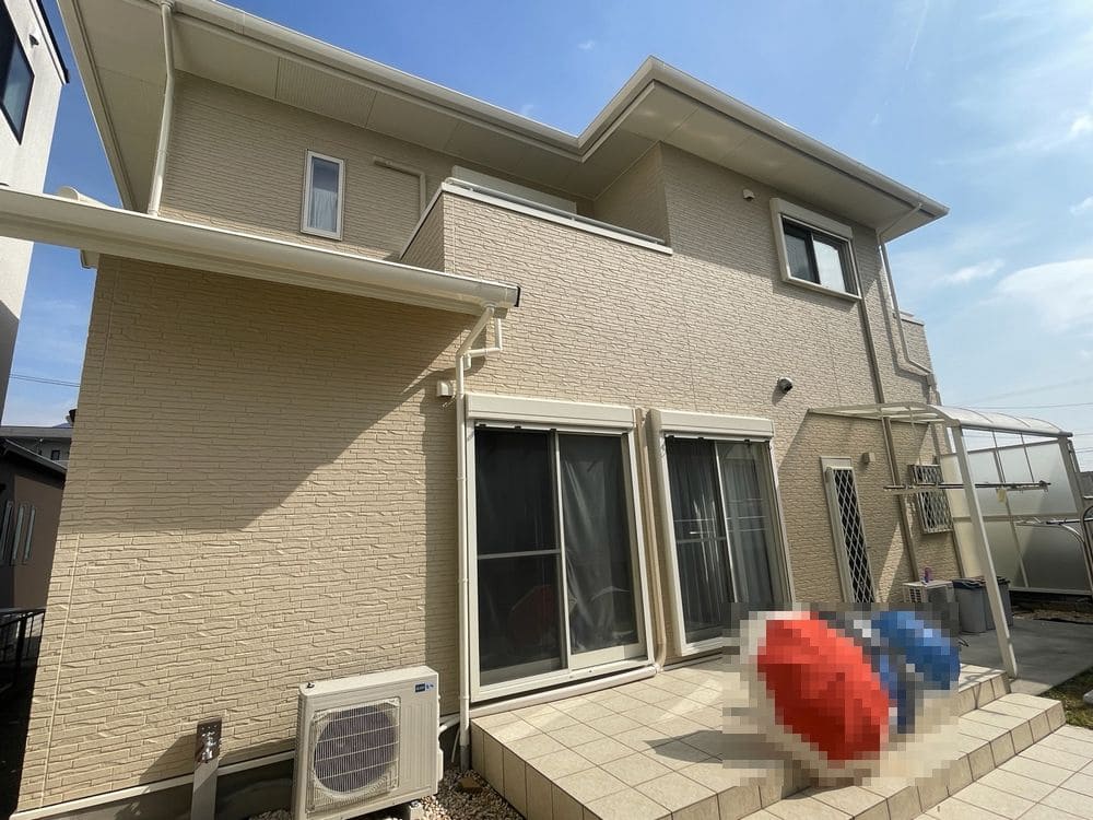生駒市江島町M様_施工後_外壁全体 (2) 生駒市 外壁塗装 リペイント匠