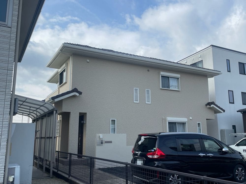 生駒市江島町M様_施工後_外壁全体 (3) 生駒市 外壁塗装 リペイント匠