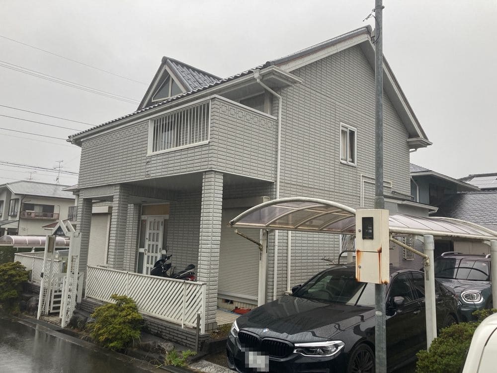 橿原市桐ヶ丘T様_施工前_外壁全体 (1) 橿原市 外壁塗装 リペイント匠