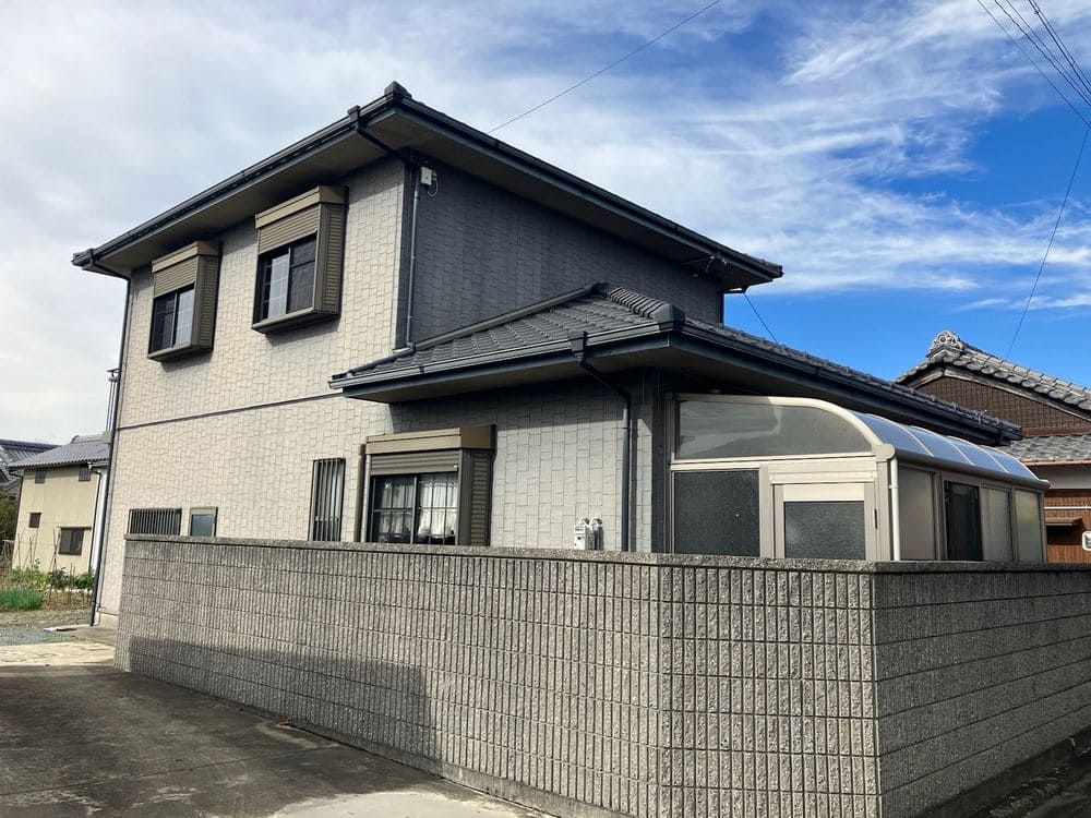 施工前_外壁全体 (3) 生駒市 外壁塗装 リペイント匠