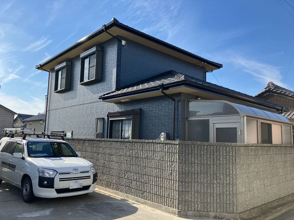 施工後_外壁全体 (3) 生駒市 外壁塗装 リペイント匠