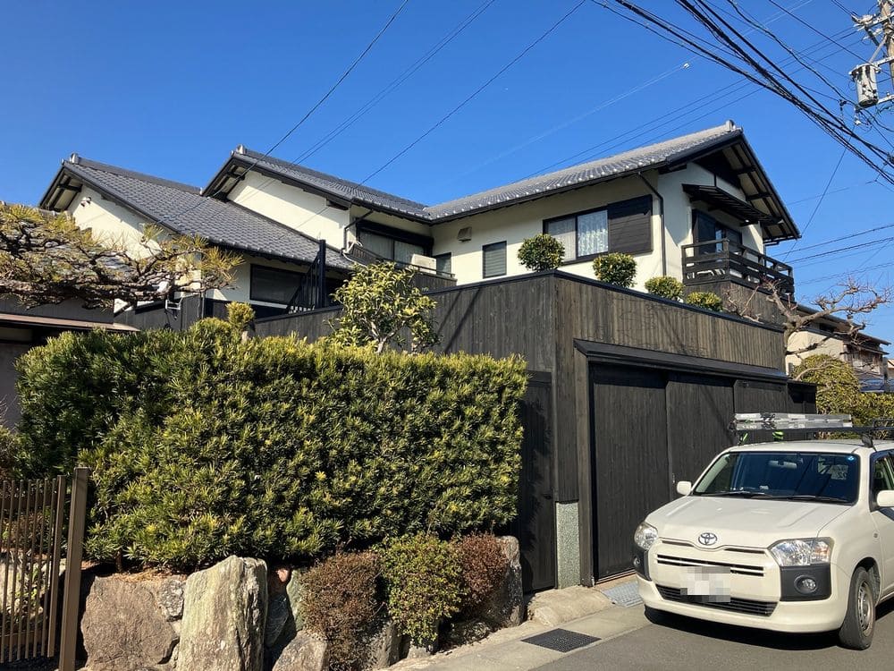O様橿原市_施工前_外壁全体(3) 橿原市 外壁塗装 リペイント匠